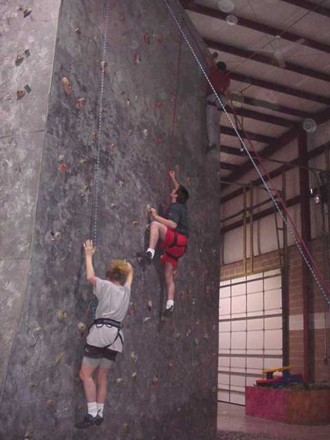 the 3 stages of climbing - start, getting there, almost.